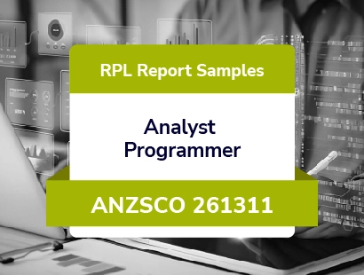 Analyst Programmer ANZSCO 261311