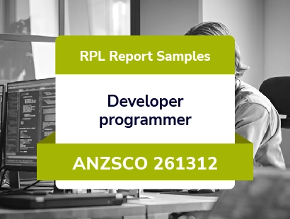 Developer programmer ANZSCO 261312