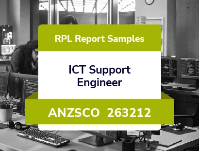 ICT Support Engineer ANZSCO 263212
