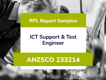 ICT Support & Test Engineer ANZSCO 233214