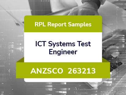 ICT Systems Test Engineer ANZSCO 263213