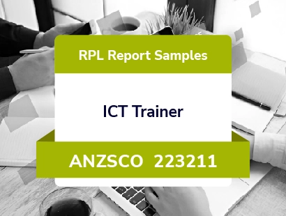 ICT Trainer ANZSCO 223211