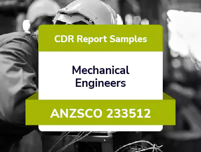 Mechanical Engineers ANZSCO 233512