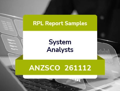 System Analysts ANZSCO 261112
