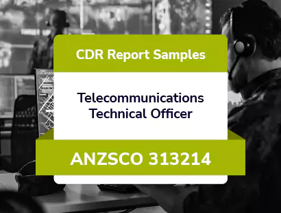 Telecommunications Technical Officer ANZSCO 313214
